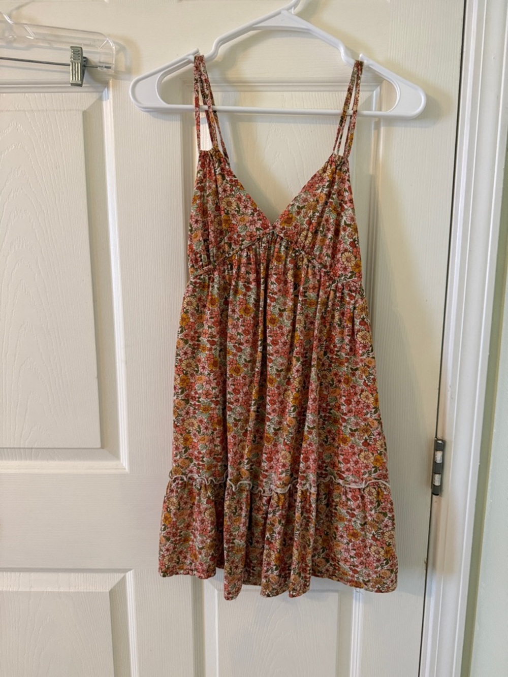 wild fable Pink and Orange Floral dress